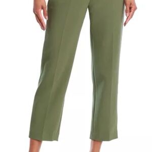Veronica Beard Sage Green Cropped Pants